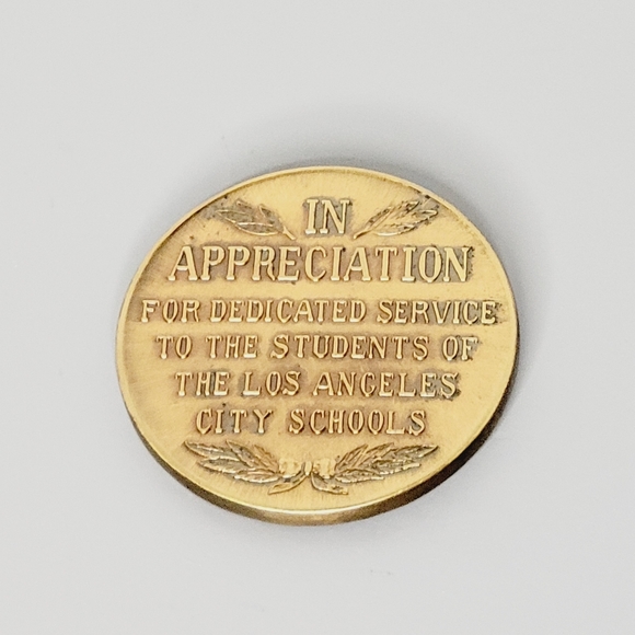 Los Angeles Unified School District Bronze Merit Award - Picture 3 of 6